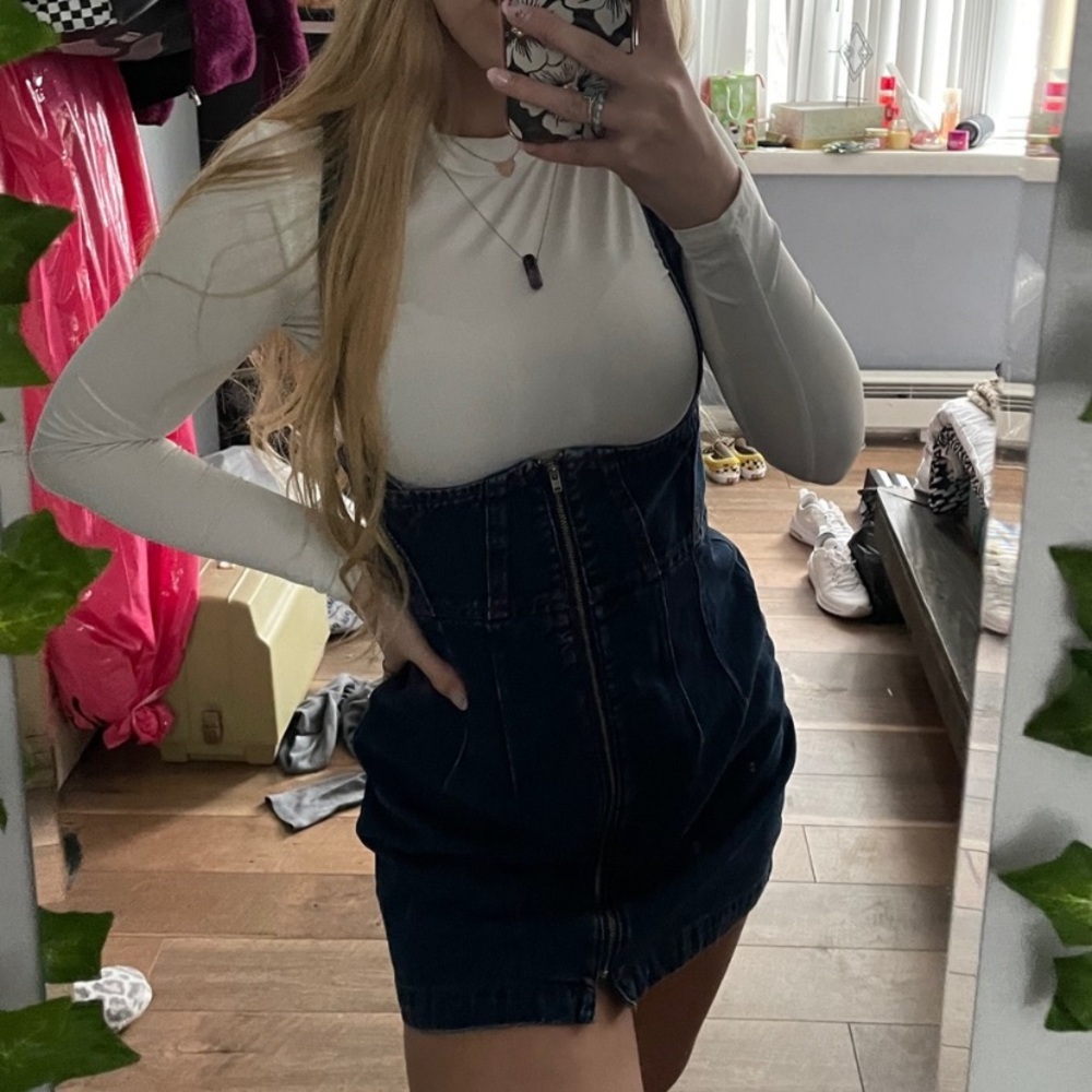BDG Black and Blue Mini Dress